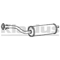 Средний глушитель выхлопных газов KLARIUS купить