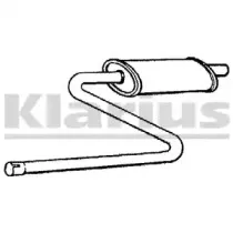 Средний глушитель выхлопных газов KLARIUS купить