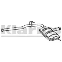 Средний глушитель выхлопных газов KLARIUS купить