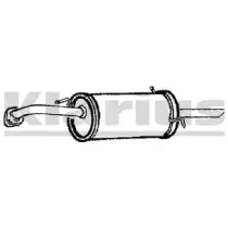 Глушитель выхлопных газов конечный KLARIUS купить