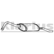 Глушитель выхлопных газов конечный KLARIUS купить