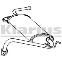 Глушитель выхлопных газов конечный KLARIUS купить