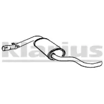 Глушитель выхлопных газов конечный KLARIUS купить