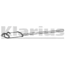 Средний глушитель выхлопных газов KLARIUS купить