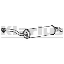 Глушитель выхлопных газов конечный KLARIUS купить