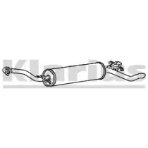 Глушитель выхлопных газов конечный KLARIUS купить