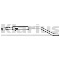 Средний глушитель выхлопных газов KLARIUS купить