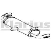 Глушитель выхлопных газов конечный KLARIUS купить