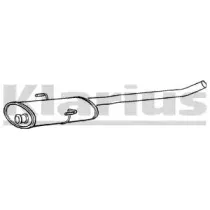 Средний глушитель выхлопных газов KLARIUS купить