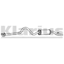 Глушитель выхлопных газов конечный KLARIUS купить