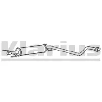 Средний глушитель выхлопных газов KLARIUS купить