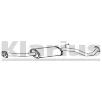 Средний глушитель выхлопных газов KLARIUS купить