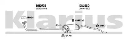 Система выпуска ОГ KLARIUS купить