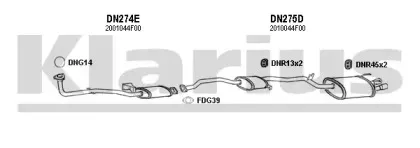 Система выпуска ОГ KLARIUS купить