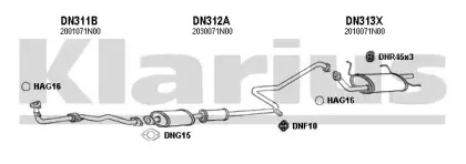 Система выпуска ОГ KLARIUS купить