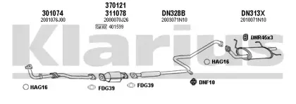Система выпуска ОГ KLARIUS купить