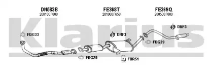 Система выпуска ОГ KLARIUS купить