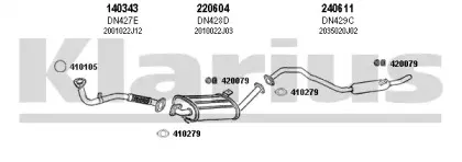 Система выпуска ОГ KLARIUS купить