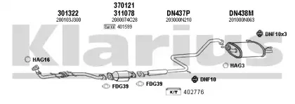Система выпуска ОГ KLARIUS купить
