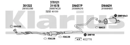 Система выпуска ОГ KLARIUS купить
