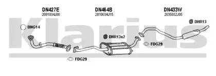Система выпуска ОГ KLARIUS купить