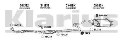 Система выпуска ОГ KLARIUS купить
