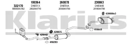 Система выпуска ОГ KLARIUS купить