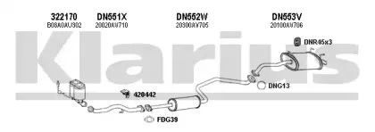 Система выпуска ОГ KLARIUS купить