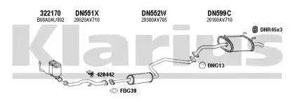 Система выпуска ОГ KLARIUS купить