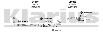 Система выпуска ОГ KLARIUS купить