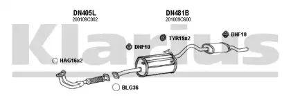 Система выпуска ОГ KLARIUS купить