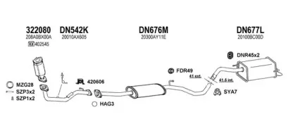 Система выпуска ОГ KLARIUS купить