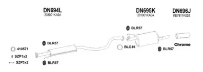 Система выпуска ОГ KLARIUS купить
