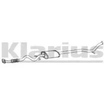 Средний глушитель выхлопных газов KLARIUS купить