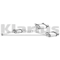 Глушитель выхлопных газов конечный KLARIUS купить