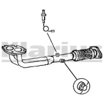 Труба выхлопного газа KLARIUS купить