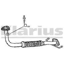 Труба выхлопного газа KLARIUS купить