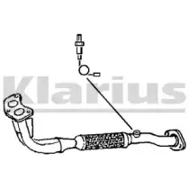 Труба выхлопного газа KLARIUS купить