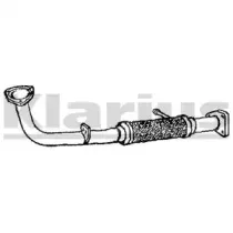 Труба выхлопного газа KLARIUS купить