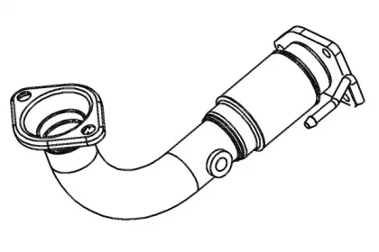 Труба выхлопного газа KLARIUS купить