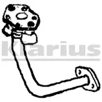 Труба выхлопного газа KLARIUS купить