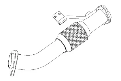 Труба выхлопного газа KLARIUS купить