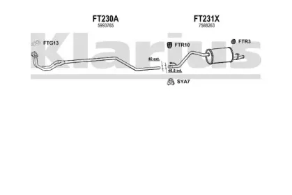 Система выпуска ОГ KLARIUS купить
