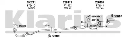 Система выпуска ОГ KLARIUS купить