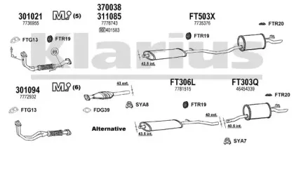 Система выпуска ОГ KLARIUS купить