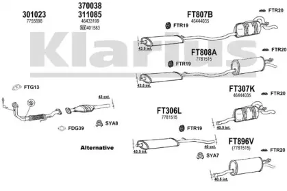 Система выпуска ОГ KLARIUS купить
