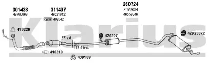 Система выпуска ОГ KLARIUS купить