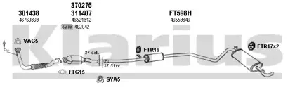 Система выпуска ОГ KLARIUS купить