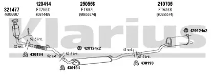 Система выпуска ОГ KLARIUS купить