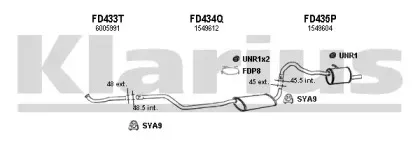 Система выпуска ОГ KLARIUS купить